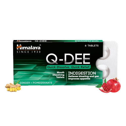 Himalaya Herbals Q-DEE Indigestion Tablets