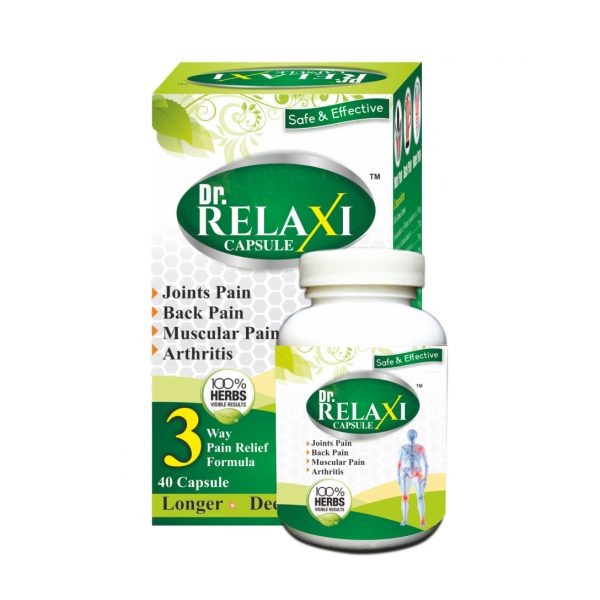 Dr Relaxi Herbal Capsules for Joints Pain and Arthritis