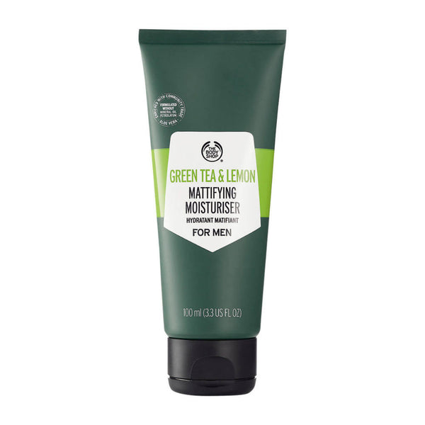 The Body Shop Green Tea And Lemon Mattifying Moisturiser For Men