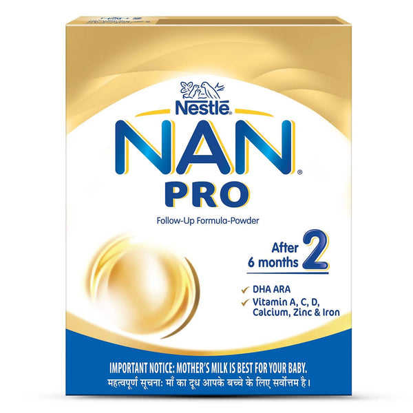 Nestle Nan Pro 2 Follow-Up Formula Powder After 6 Months Stage 2