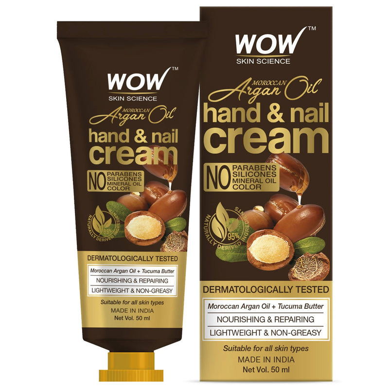 Wow Skin Science Moroccan Argan Oil Hand & Nail Cream