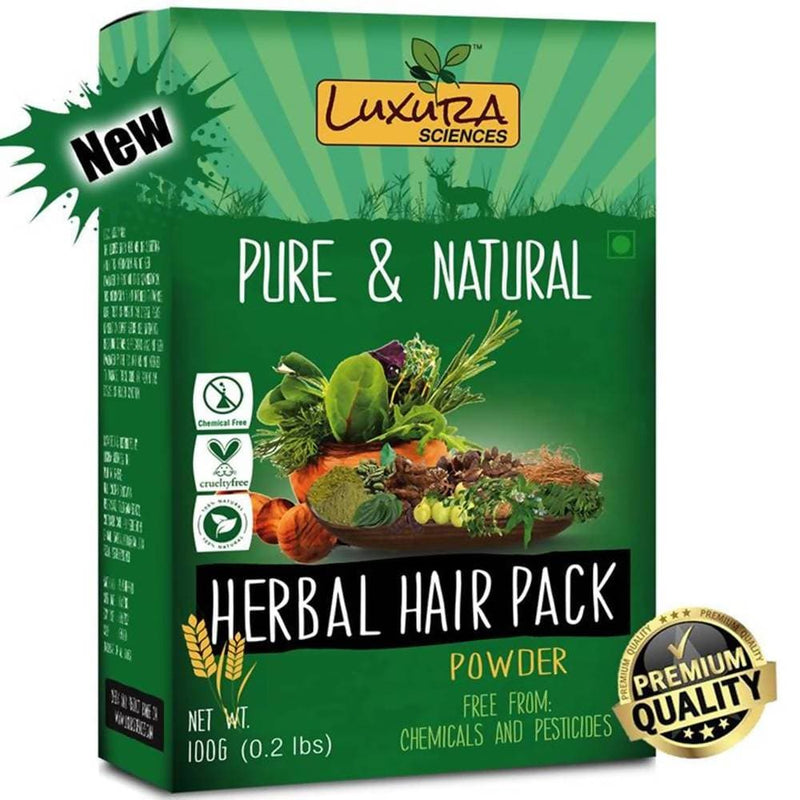 Luxura Sciences Pure & Natural Herbal Hair Pack