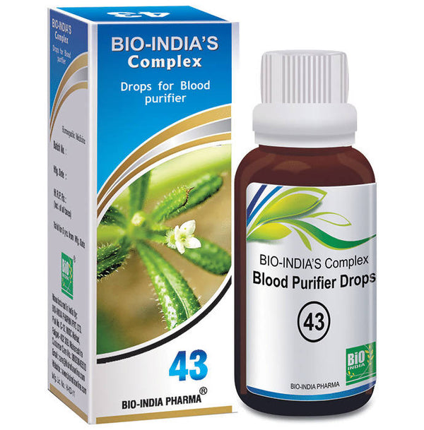 Bio India Homeopathy Complex 43 Drops