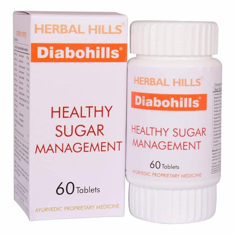 Herbal Hills Diabohills Healthy Sugar Management Tablets