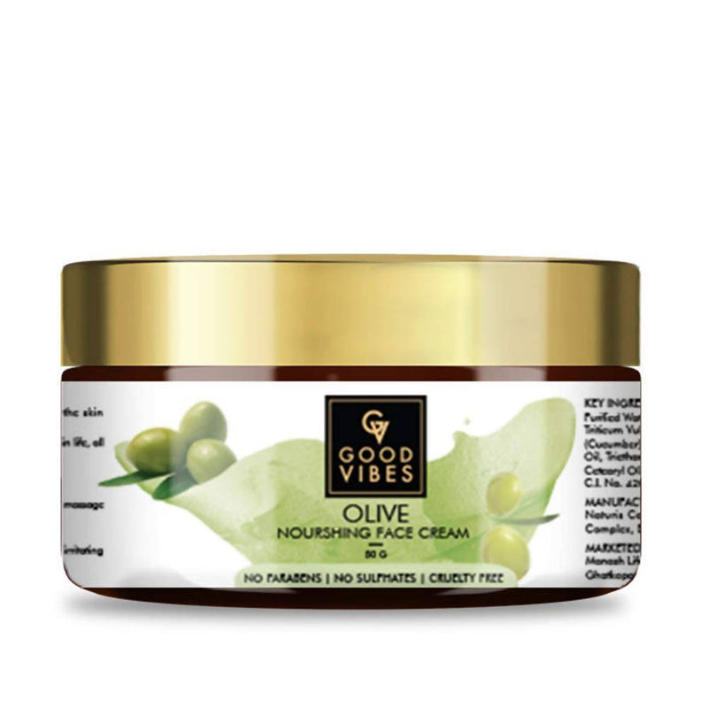 Good Vibes Nourishing Face Cream - Olive