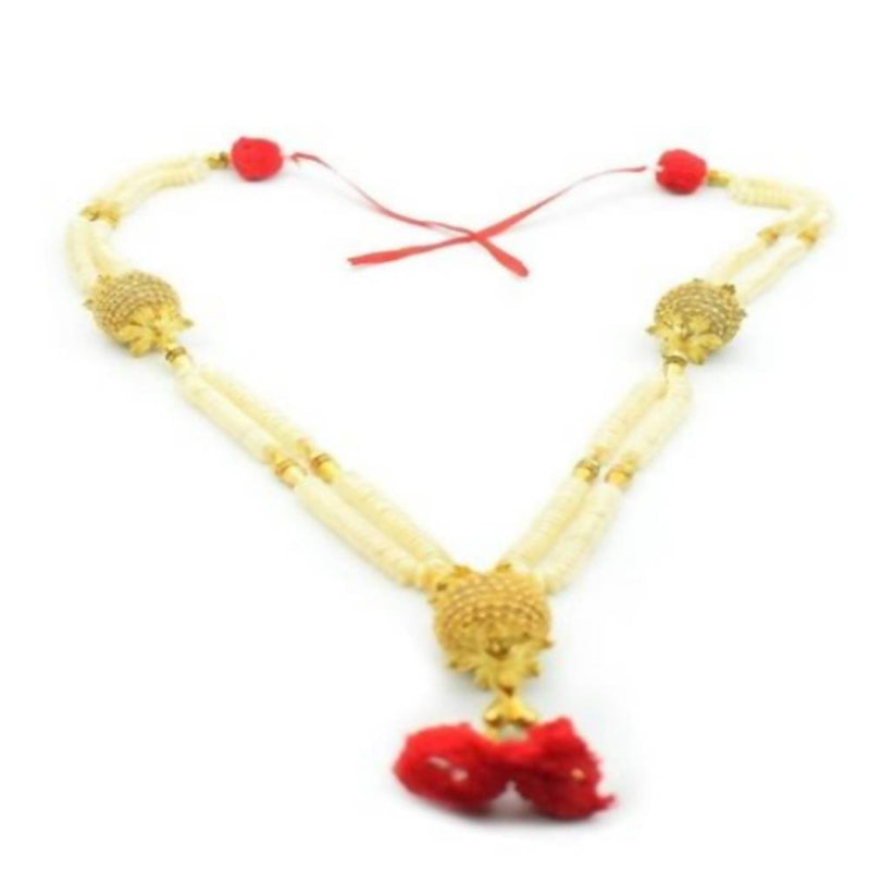 Puja N Pujari Pearl Beads Garland For God Idols