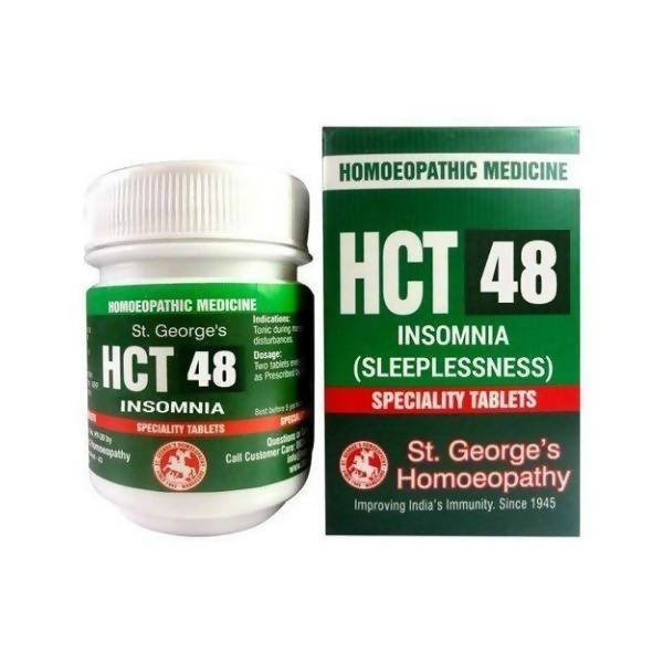 St. George's Homeopathy HCT 48 Tablets