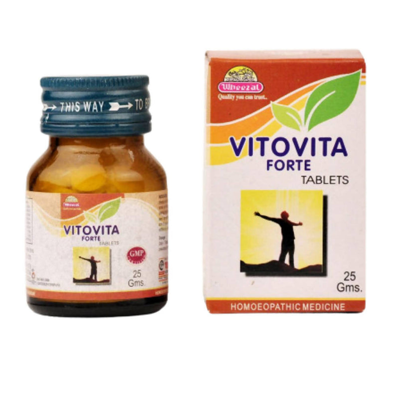 Wheezal Homeopathy Vitovita Forte Tablets