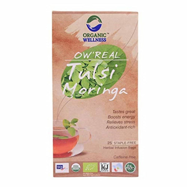 Organic Wellness Ow'real Tulsi Moringa Teabags