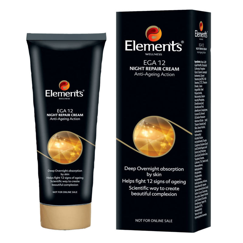 Elements Wellness EGA 12 Night Repair Cream