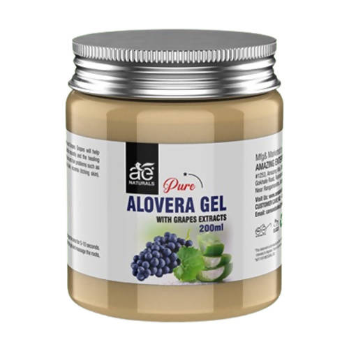 Ae Naturals Pure Aloevera Gel With Grape Extracts