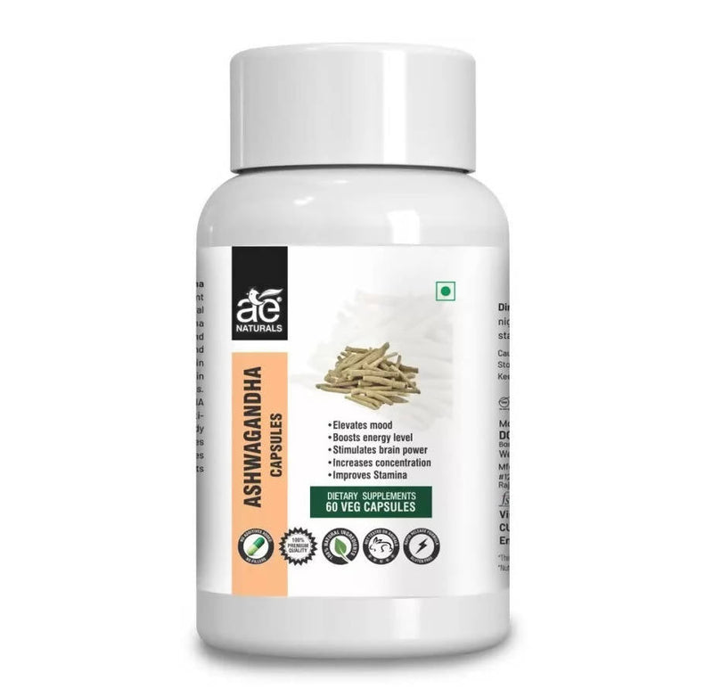 Ae Naturals Ashwagandha Capsules