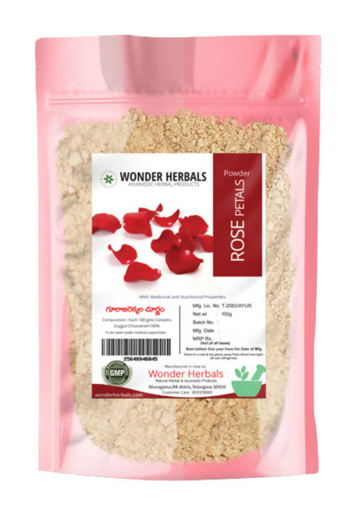 Wonder Herbals Gulabi (Rose petals) Powder