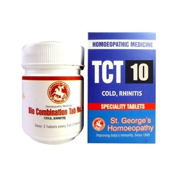 St. George's Homeopathy TCT 10 Tablets