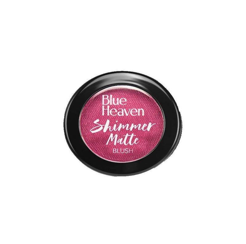 Blue Heaven Shimmer Matte Blush Shade 504