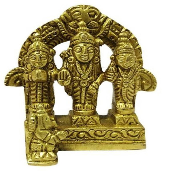 Puja N Pujari Ram Darbar Brass Idol