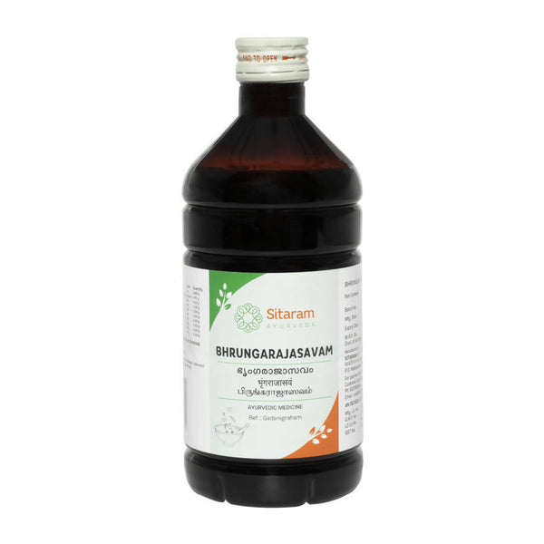 Sitaram Ayurveda Bhrungarajasavam Syrup