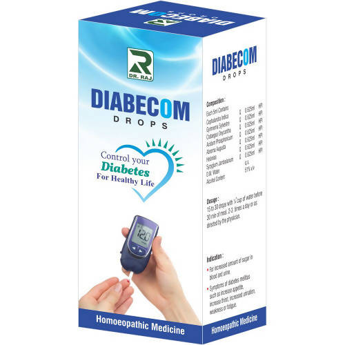 Dr. Raj Homeopathy Diabecom Drops