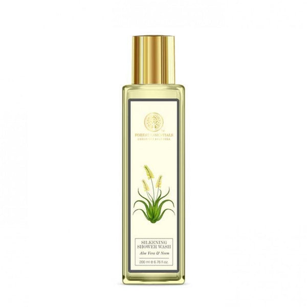 Forest Essentials Aloe Vera & Neem Silkening Shower Wash