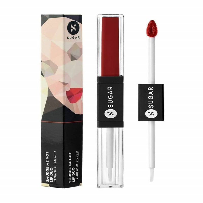 Sugar Smudge Me Not Lip Duo - Drop Dead Red (Red)