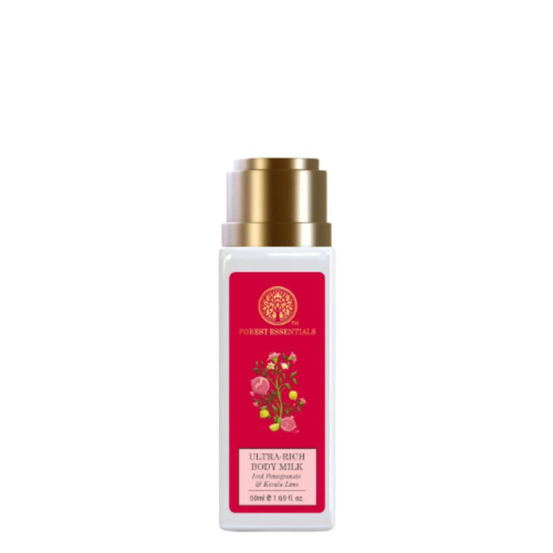 Forest Essentials Ultra-Rich Body Milk Iced Pomegranate & Kerala Lime