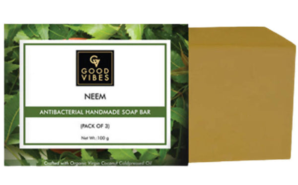 Good Vibes Neem Anti-bacterial Handmade Soap Bar