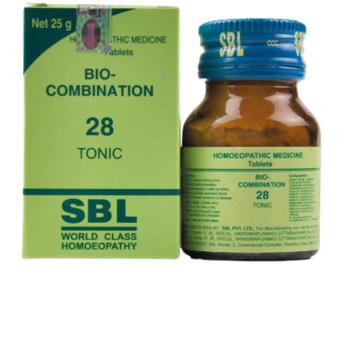 SBL Homeopathy Bio-Combination 28 Tablets