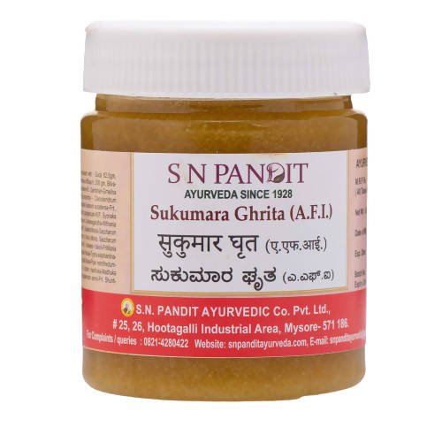 S N Pandit Ayurveda Sukumara Ghrita