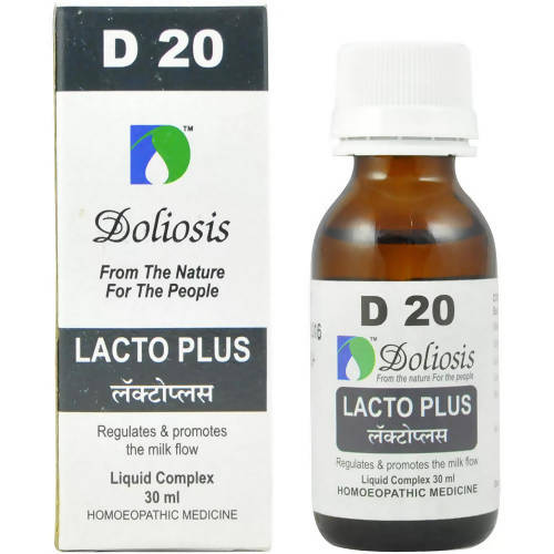 Doliosis Homeopathy D20 Lacto Plus Drops