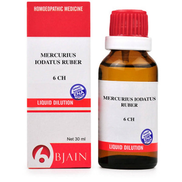 Bjain Homeopathy Mercurius Iodatus Ruber Dilution