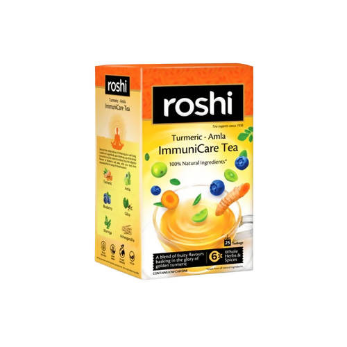 Roshi Turmeric-Amla ImmuniCare Green Tea