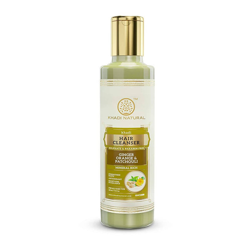 Khadi Natural Ginger Orange & Patchouli Hair Cleanser