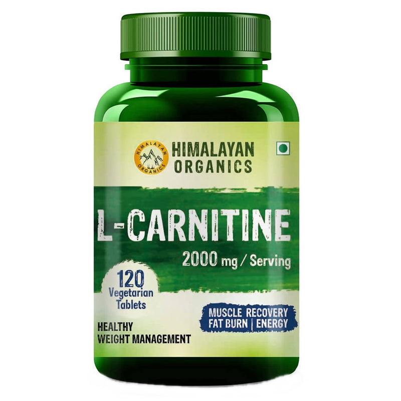 Himalayan Organics L Carnitine 2000mg/Serving Tablets
