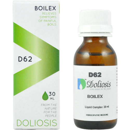 Doliosis Homeopathy D62 Boilex Drops