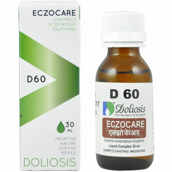 Doliosis Homeopathy D60 Eczocare Drops