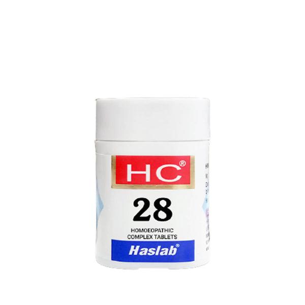 Haslab Homeopathy HC 28 Yerba Santa Complex Tablet