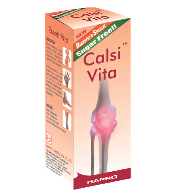 Hapro Calsi Vita Syrup Sugar Free