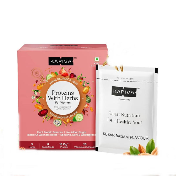 Kapiva Ayurveda Proteins with Herbs - Kesar Badam