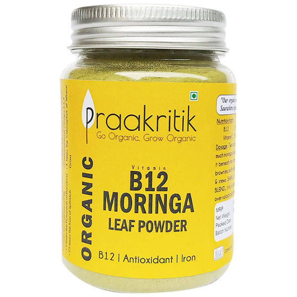 Praakritik Organic B12 Moringa Leaf Powder