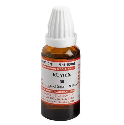 Similia Homeopathy Rumex Dilution