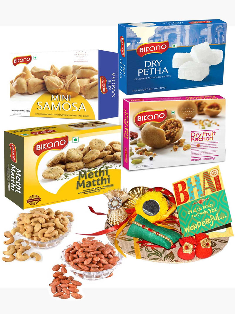 Bikano Snacks Magic with Dryfruits Rakhi Gifts