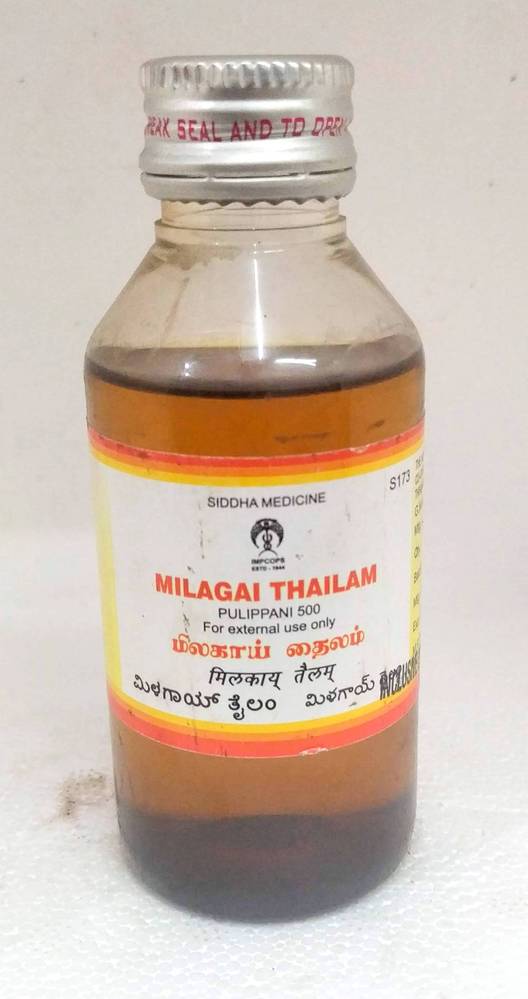 Impcops Ayurveda Milagai Thailam