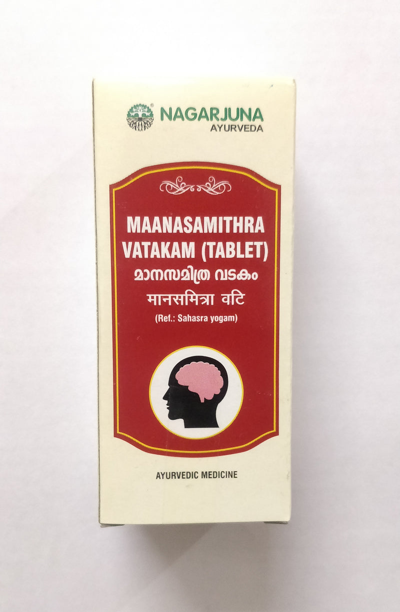 Nagarjuna Ayurveda Maanasamithra Vatakam