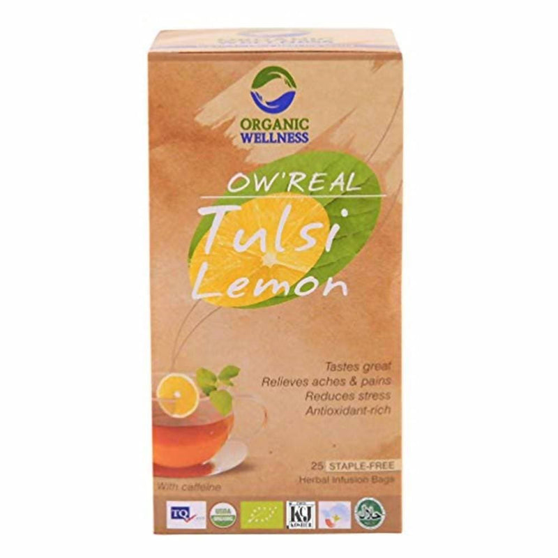 Organic Wellness Ow'real Tulsi Lemon Teabags