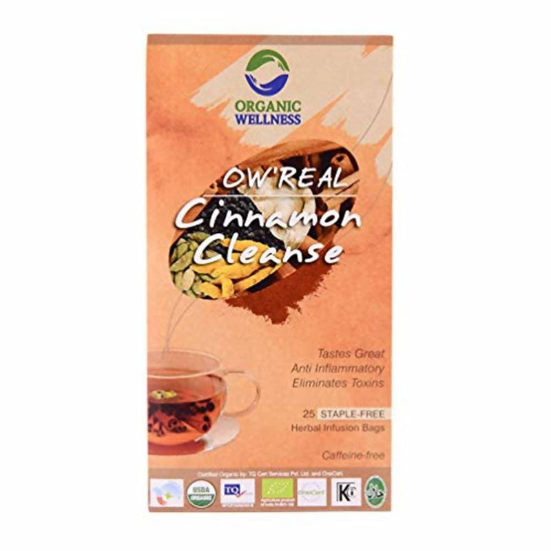 Organic Wellness Ow'Real Cinnamon Cleanse Teabags