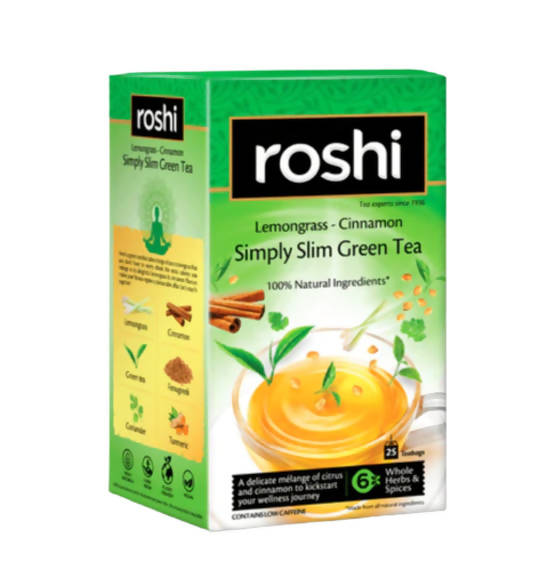 Roshi Lemongrass-Cinnamon Simply Slim Green Tea