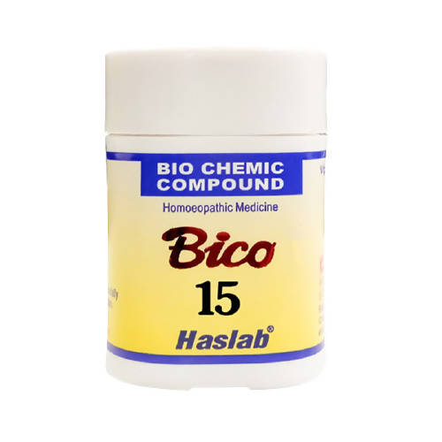 Haslab Homeopathy Bico 15 Biochemic Compound Tablets