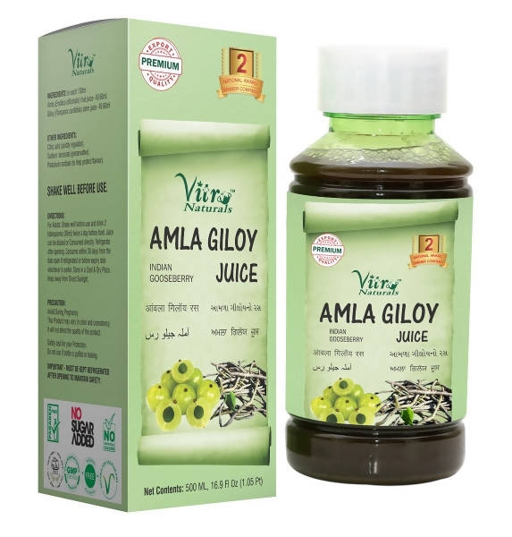 Vitro Naturals Amla Giloy Juice (500 Ml)