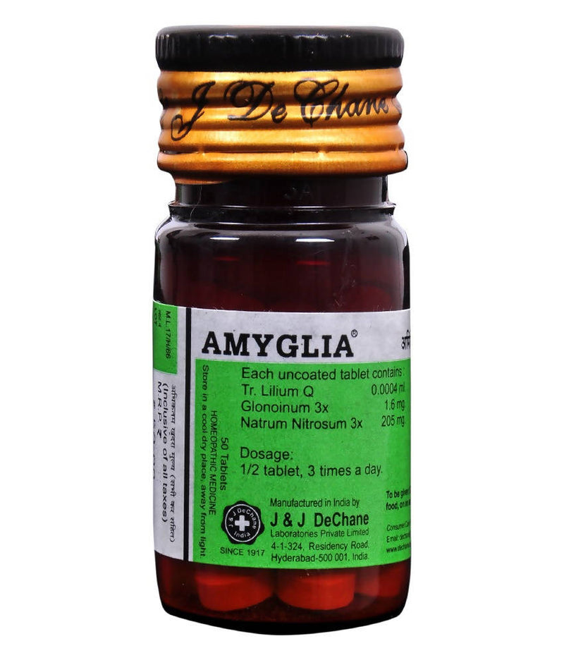 J & J Dechane Homeopathy Amyglia Tablets