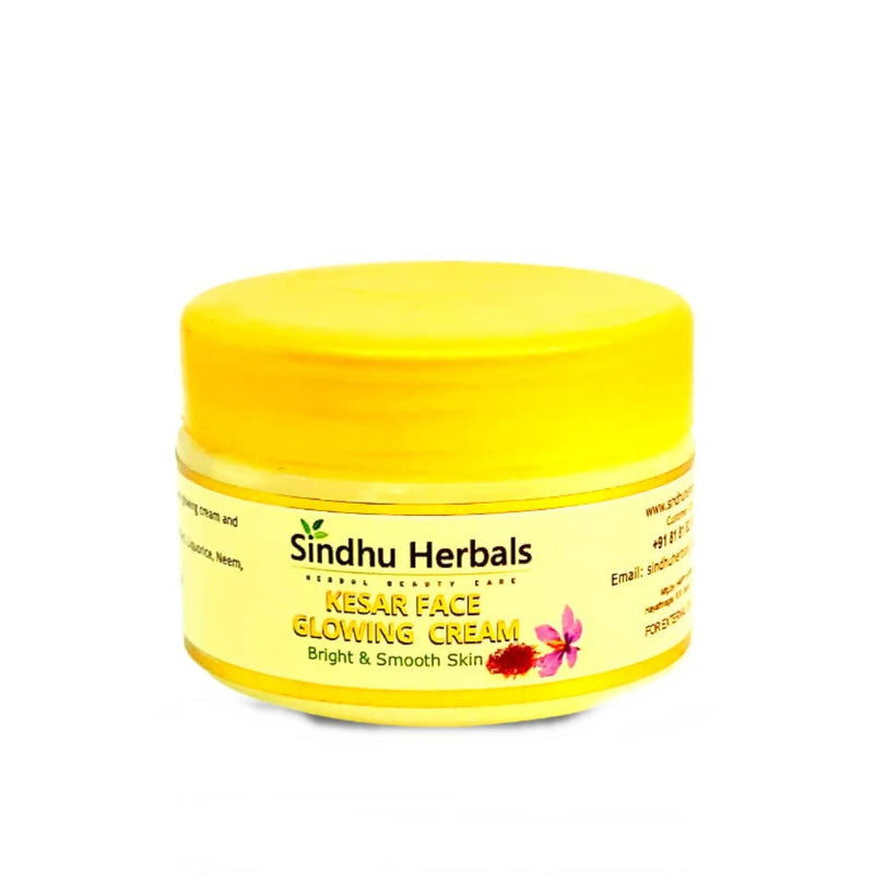 Sindhu Herbals Kesar Face Glowing Cream